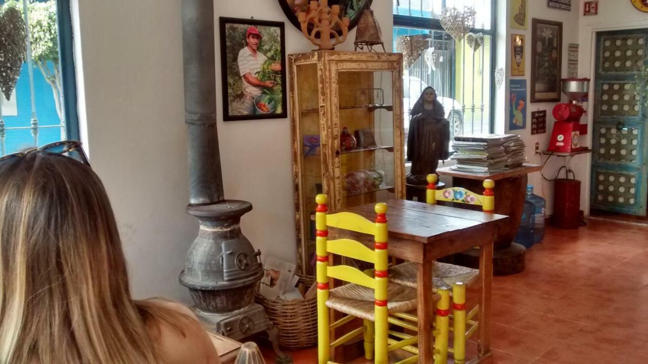 Hostal El Cascabel Cholula Ngoại thất bức ảnh